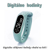 Športové LED digitálne hodinky QUEEN-US 0212 , zelené