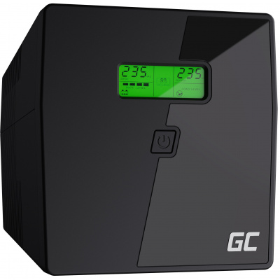 Green Cell UPS03 UPS - Záložní zdroj Micropower 1000VA 600W Power Proof LCD