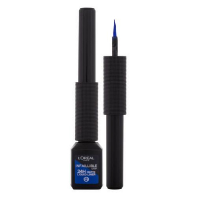 L'Oréal Paris Infaillible Grip 24H Matte Liquid Liner matné tekuté očné tiene 3 ml 02 blue