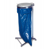 Stojanový držiak vriec na odpad z ocele, pozink., s plastovým vekom
