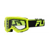 FLY RACING okuliare FOCUS, FLY RACING (černá/hi-vis) detské
