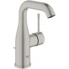 Grohe ESSENCE NEW umyvadlová stojánková baterie, s odtokovou soupravou, supersteel