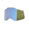 Plexi 100% Injected Racecraft 2/Accuri 2/Strata 2 modré zrkadlové (Anti-fog)