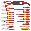 KNIPEX Kufor s náradím elektro, 20-dielny