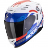 Prilba SCORPION EXO-520 EVO AIR Titan 2024 White/ Blue/ Red - L