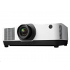 SHARP/NEC projektor PA1004UL, 1920x1200, 10000ANSI, 3.000.000:1, DP / HDMI / RS232 / LAN / USB, Bílý