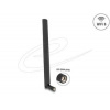 DeLock Delock WiFi 6 anténa RP-SMA samec 3 - 6 dBi všesměrová s otočným kloubem černá