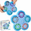 PUZZLE HRA SPINNER FIDGET HRA NA ZRUČNOSŤ LOGICKÁ HRA PRE MYSEĽ