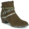 Regard Čižmičky NAPOLI V3 VELOURS MILITARE Kaki