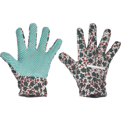 CERVA AVOCET rukavice textil.s terčíkmi /Honey Farba: -, Veľkosť: 9, Farba2: biela, červená, zelená