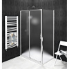 Gelco Sigma Simply Sprchový kút 120x90 cm, L/P, chrom/sklo Brick GS4212GS4390