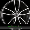 MAK EVO 8x20 5x112 ET43.00 black mirror face