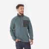 QUECHUA Pánsky turistický sveter NH500 zelený S