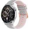 BStrap Glitter remienok na Garmin Vivoactive 3, silver