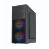 1stCOOL skříň JAZZ 6, micro tower, AU, USB 3.0, bez zdroje, černá