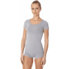 Brubeck SS11020 Dámské tričko s krátkým rukávem COMFORT WOOL šedá XL