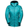 MAMMUT Broad Peak IN Hooded Jacket Women, deep teal-black - M