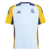 adidas Real Madrid Tiro 24 Training Shirt 2024 2025 Juniors Blue 15-16 Years