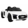 RAMIZ ELEKTRICKÉ AUTÍČKO AUDI R8 SPYDER RS EVA - NELAKOVANÉ - BIELE - 2025