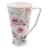 HOME ELEMENTS Porcelánový hrnček 500 ml, Ruža