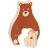 Goki Baby skládačka Medvěd