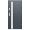 Wiked Premium FUTURE INOX 7B - Set dvere + zárubňa + kľučka