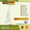 Hliníkový rebrík 3x10 Procraft PLA3.676 | PLA3.676
