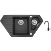 Set Sinks BRAVO 850.1 Granblack + batéria Sinks MIX 35 Granblack