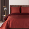 Exkluzívne posteľné obliečky LUNARA marsala - bordové Rozmer posteľných obliečok: Šírka x Dĺžka: 220x200cm + 2 ks 70x80 cm