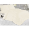 Brotex Prodloužené povlečení Satén 140x220, 70x90cm smetanová