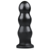 BUTTR Tactical III - prísavkový dildo (čierny)