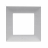Jednoduchý rámik Legrand strieborný