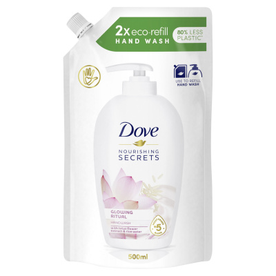 Dove Nourishing Secrets Glowing Ritual zásoba tekutého mydla, 500 ml