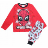 Pyžamo, župán - Spiderman pyžamy veľkosť 140 čierna, červená, šedá (Hliadka pyžamových pyskov pre chlapcov 7-8 rokov 122-128 cm)