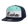 Mitchell & Ness Pánská kšiltovka Seattle Kraken NHL Retro Sport Snapback