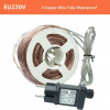 Svetelný stĺp do záhrady - Nová neónová lana flexibilná LED dióda LED rozprávkové svetlá Copper Wire Fairy Garland (Nová neónová lanová trubica Flexibilná LED víla svieti medený drôt víla girlanda)