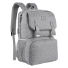 Matein Batoh na notebook / taška na oběd 15,6' 1161 USB Grey