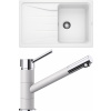 Set Blanco 08-C 25 (dřez Sona 45 S Bílá + baterie Kano Bílá)