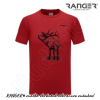 Tričko RANGER® - JELEŇ - b Červená 3XL