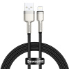 Baseus CALJK-A01 USB-A (M) - Lightning (M), 1m, čern