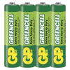 Zinko-chloridová batéria GP Greencell R03 (AAA), 4 ks