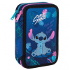 Piórnik 2-komorowy z wyposażeniem Disney Core Jumper 2 Stitch