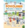 Povolania - Maľovanka s nálepkami