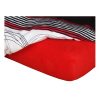 DADKA VRACOV Dadka Jersey plachta červená Velikost: 180x200x20 dvojlôžko