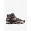 GORE-TEX topánky Salomon X Ultra 5 Mid GTX - coffee/walnut/arabian