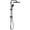 GROHE Vitalio Comfort sprchová súprava bez batérie, horná sprcha 1jet EcoJoy 250 x 250 mm, ručná sprcha 2jet, matná čierna, 266982431