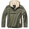 Brandit Windbreaker Sherpa bunda, olivová - L