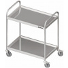 Vozík servírovací dvoupolicový 900x500x950 mm | STALGAST, 982025090 inox