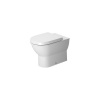 DURAVIT Darling New samostatne stojace WC kapotované s hlbokým splachovaním, 370 mm x 570 mm, s povrchom WonderGliss, 21390900001