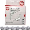 Clarks Bicycle Chain YBN CL8 RB Shimano Campagnolo SRAM (8 rychlostních stupňů, 1/2x3/32, 116 -arms, 7,1 mm, řetězový klip) Anti -korozivní